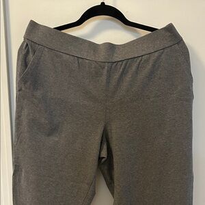 Eileen Fisher Heather Gray Jogger Pants